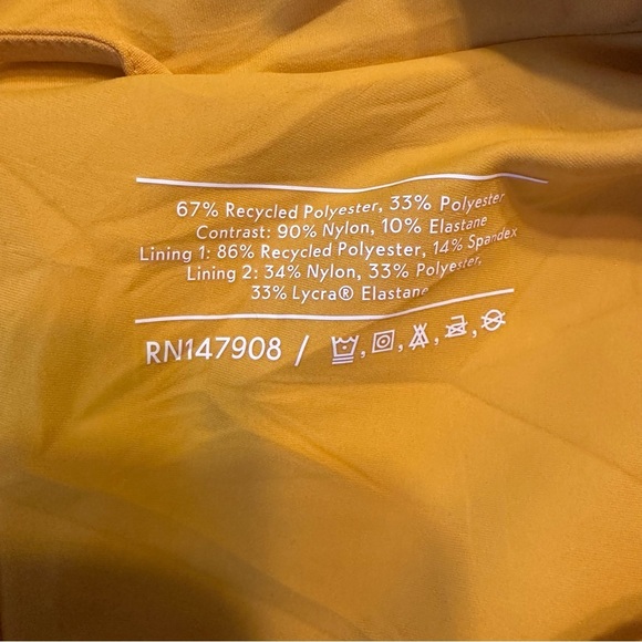 Outdoor Voices Full Zip Fleece jacket marigold M (C)3 - Picture 6 of 10